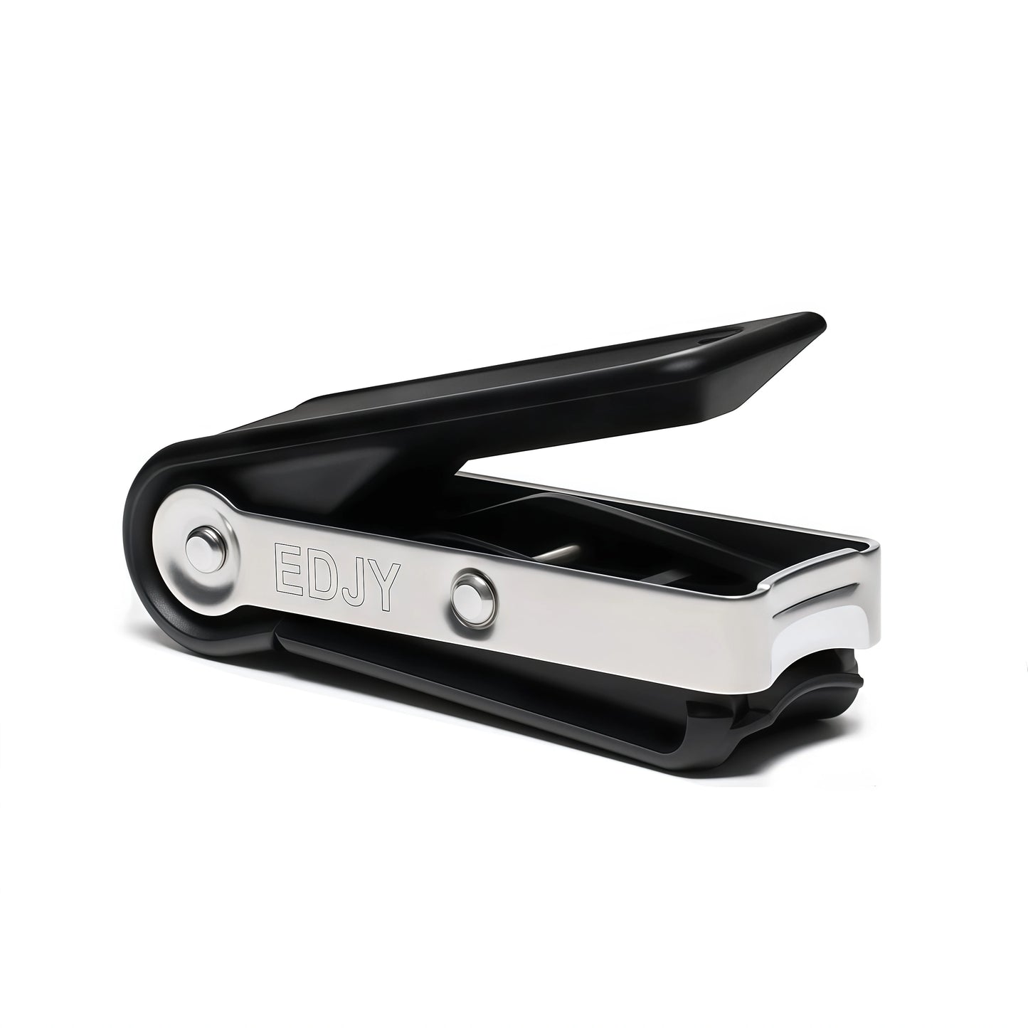 EDJY Fingernail Cutter - Precision Stainless Steel Nail Cutter for Fingernails | Sharp Blade, Ergonomic Design, Durable & Rust-Resistant | Ideal for Men and Women