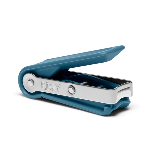 EDJY Fingernail Cutter - Precision Stainless Steel Nail Cutter for Fingernails | Sharp Blade, Ergonomic Design, Durable & Rust-Resistant | Ideal for Men and Women