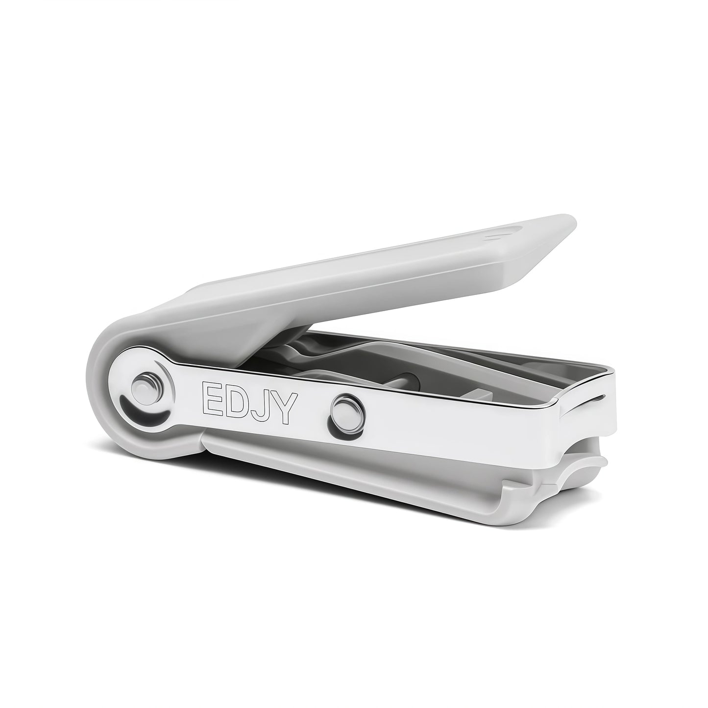 EDJY Fingernail Cutter - Precision Stainless Steel Nail Cutter for Fingernails | Sharp Blade, Ergonomic Design, Durable & Rust-Resistant | Ideal for Men and Women